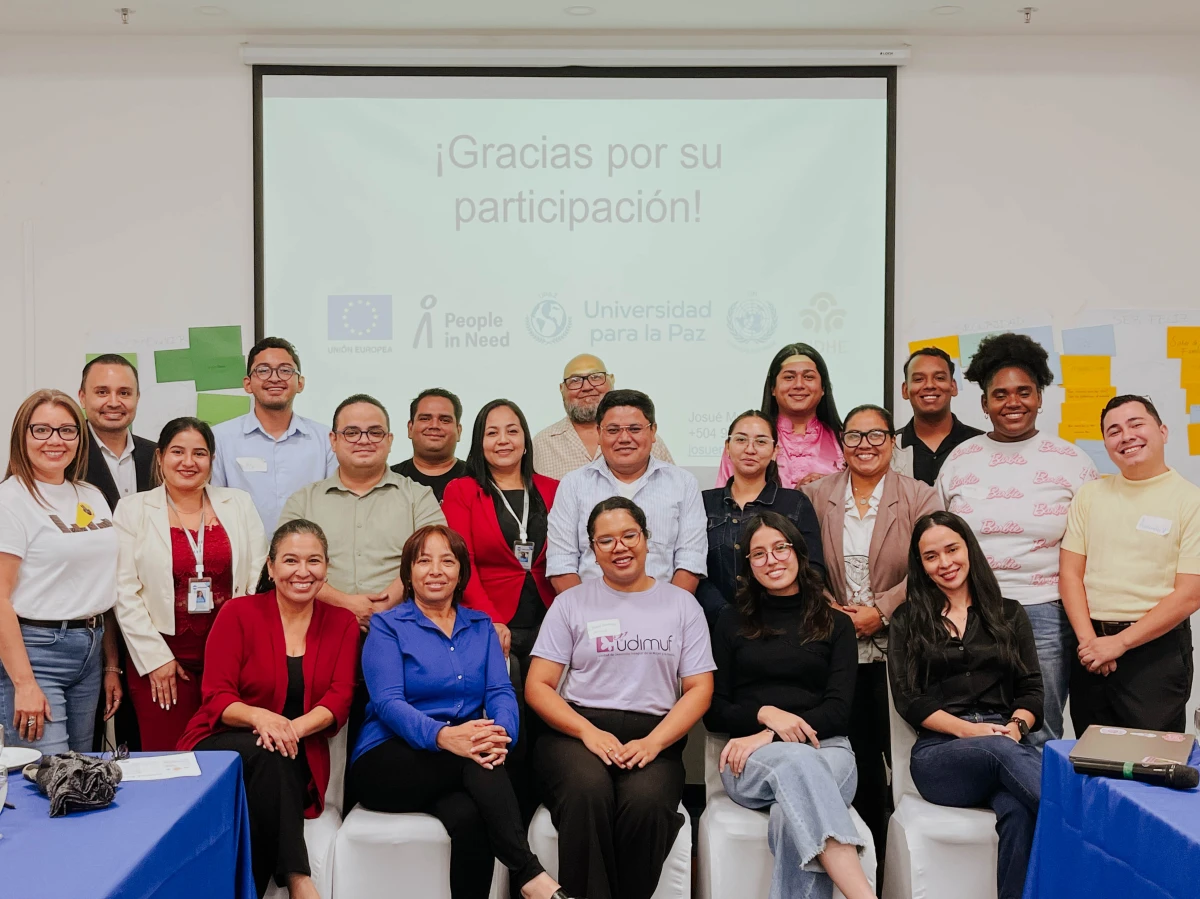 Organizaciones juveniles fortalecen sus capacidades en seguridad ciudadana y resiliencia organizacional en Honduras